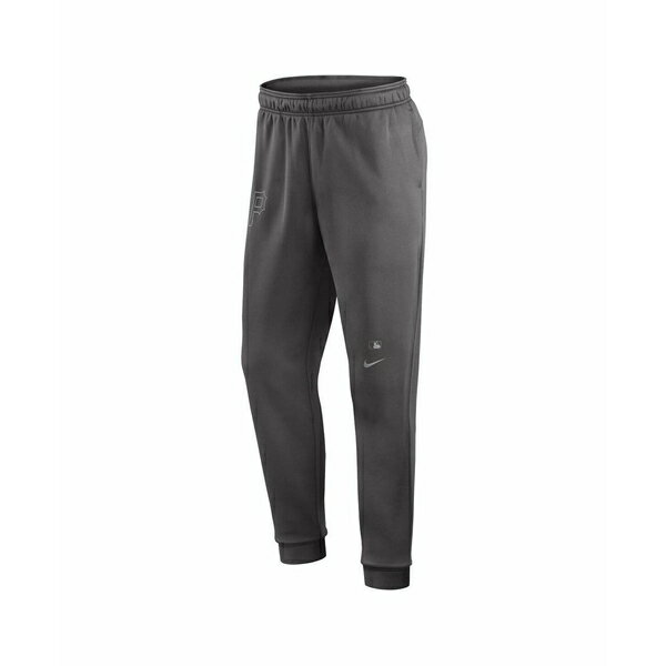 ナイキ メンズ カジュアルパンツ ボトムス Men's Gray Pittsburgh Pirates Authentic Collection Travel Player Performance Pants Gray