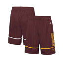 ニューエラ メンズ カジュアルパンツ ボトムス Men's Burgundy Washington Commanders Combine Authentic Rusher Training Shorts Burgundy