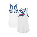 カールバンクス レディース カットソー トップス Women's White Buffalo Bills Tater Tank Top White(4)