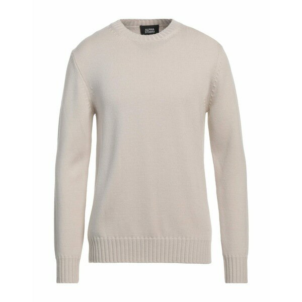 【送料無料】 アルファス テューディオ メンズ ニット&セーター アウター Sweaters Beige