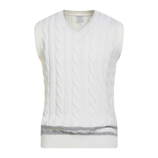 【送料無料】 イレブンティ メンズ ニット&セーター アウター Sweaters White 【送料無料】 イレブンティ メンズ ニット&セーター アウター Sweaters White