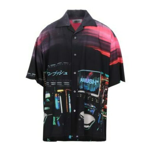 【送料無料】 アンブッシュ メンズ シャツ トップス Shirts Black 【送料無料】 アンブッシュ メンズ シャツ トップス Shirts Black