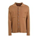 【送料無料】 ダニエル フィエゾリ メンズ カーディガン アウター Cardigans Brown