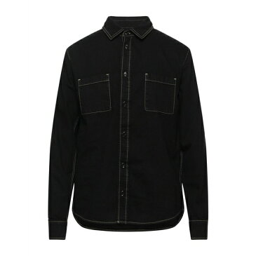 インノミネイト IH NOM UH NIT メンズ シャツ トップス Denim shirts Black