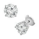 バッジェリーミシュカ レディース ピアス&イヤリング アクセサリー Certified Lab Grown Diamond Stud Earrings (6 c...
