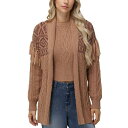 フライ レディース ニット&セーター アウター Women's Southwestern Cable Knit Cardigan Cinnamon Swirl(4)