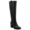 ミア レディース ブーツ シューズ Women's Hadley Block-Heel Tall Boots Black