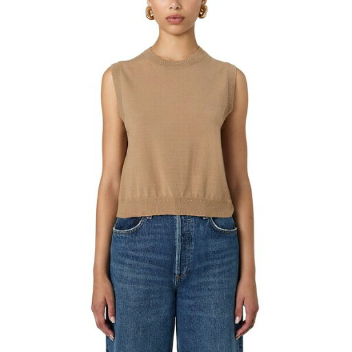 フレンチコネクション レディース ニット&セーター アウター Women's Cosysoft Crewneck Sweater Vest Camel Mlange フレンチコネクション レディース ニット&セーター アウター Women's Cosysoft Crewneck Sweater Vest Camel Mlange