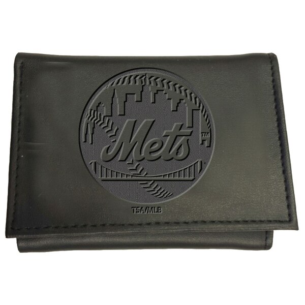 エバーグローンエンタープライズ メンズ 財布 アクセサリー New York Mets Hybrid TriFold Wallet Black