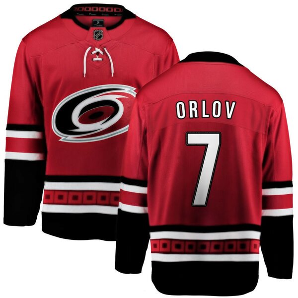 ファナティクス メンズ ユニフォーム トップス Carolina Hurricanes Fanatics Branded Alternate Breakaway Custom Jersey Red