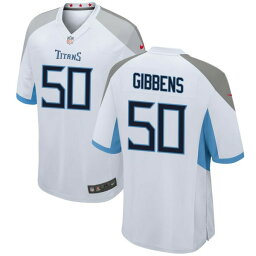 ナイキ メンズ ユニフォーム トップス Tennessee Titans Nike Custom Game Jersey White