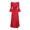 ROSIE ASSOULIN ロージー・アスリーヌ ワンピース トップス レディース Long dresses Red