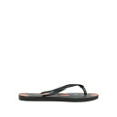 ハワイアナス HAVAIANAS ハワイアナス サンダル シューズ レディース Toe strap sandals Black