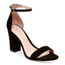 マッデンガール レディース サンダル シューズ Bella Two-Piece Block Heel Sandals Black(4)