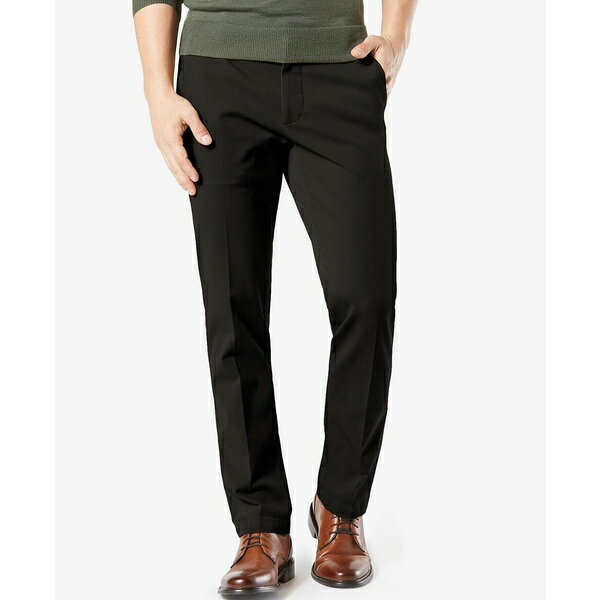 ドッカーズ メンズ カジュアルパンツ ボトムス Men's Workday Smart 360 Flex Straight Fit Khaki Stretch Pants Black