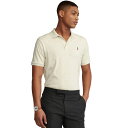 ラルフローレン メンズ ポロシャツ トップス Men's Classic Fit Soft Cotton Polo American Heather Cream