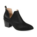 ジャーニーコレクション レディース ブーツ シューズ Women's Lola Cut Out Dress Booties Black