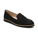 ライフストライド レディース スリッポン・ローファー シューズ Women's Zee Slip On Casual Loafers Black/Black Microsuede
