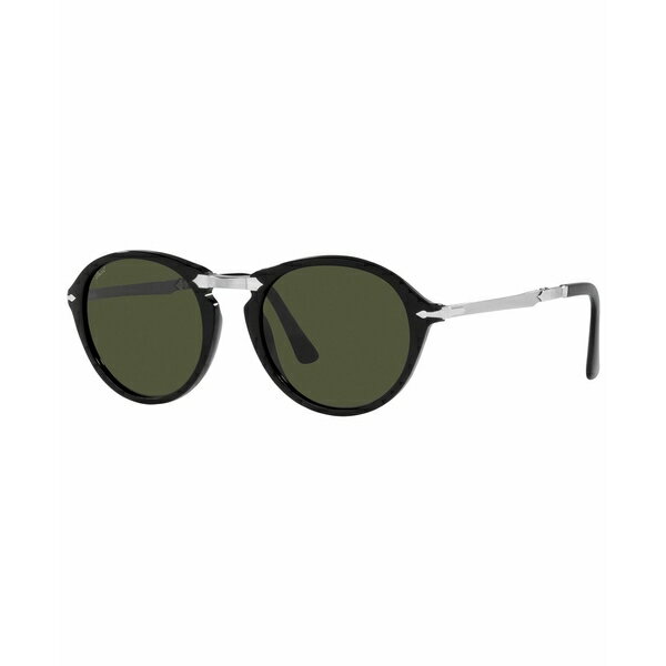 ペルソル レディース サングラス&アイウェア アクセサリー Unisex Sunglasses, PO3274S 50 Black