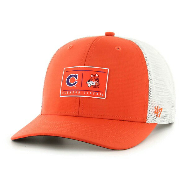 フォーティーセブン メンズ 帽子 アクセサリー Clemson Tigers '47 Bonita Brrr Hitch Adjustable Hat Orange