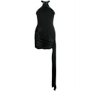 デヴィッド コーマ レディース ワンピース トップス Black Minidress Nero