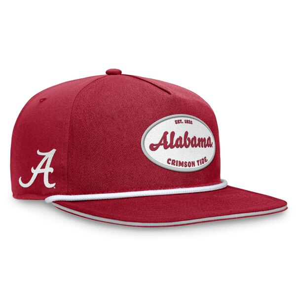 楽天astyトップ・オブ・ザ・ワールド メンズ 帽子 アクセサリー Alabama Crimson Tide Top of the World Iron Golfer Adjustable Hat Crimson