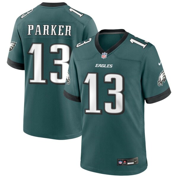 ナイキ メンズ ユニフォーム トップス Philadelphia Eagles Nike Custom Game Jersey Midnight Green