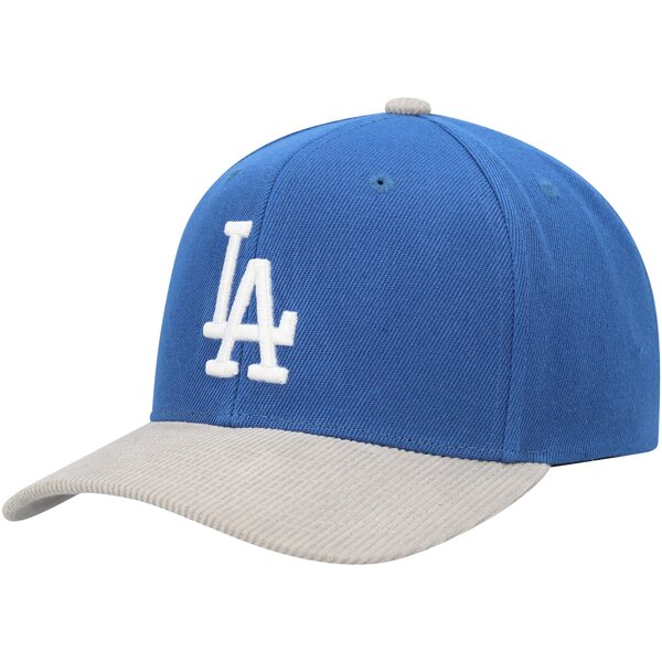 ߥå&ͥ  ˹ ꡼ Los Angeles Dodgers Mitchell &Ness Corduroy Pro Snapback Hat Royal