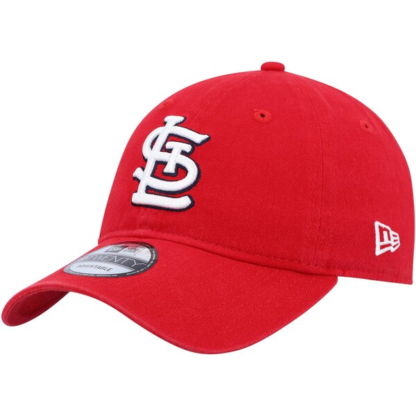 ニューエラ メンズ 帽子 アクセサリー St. Louis Cardinals New Era Logo Replica Core Classic 9TWENTY Adjustable Hat Red