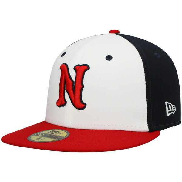 ニューエラ メンズ 帽子 アクセサリー Nashville Sounds New Era Authentic Collection Team Alternate 59FIFTY Fitted Hat White