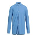 【送料無料】 ア・テストーニ メンズ シャツ トップス Shirts Sky blue