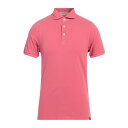 【送料無料】 グランサッソ メンズ ポロシャツ トップス Polo shirts Fuchsia