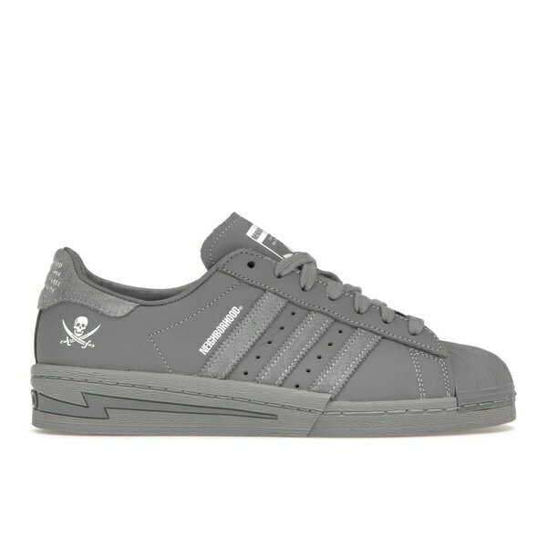 adidas アディダス メンズ スニーカー 【adidas Superstar】 サイズ US_5.5(23.5cm) Neighborhood Cement Grey