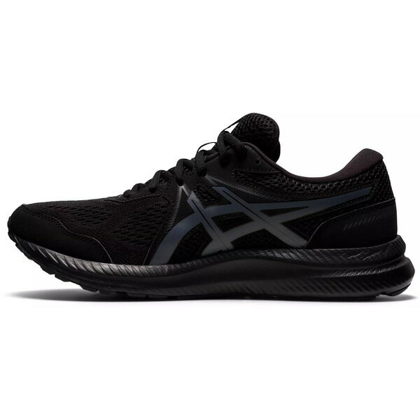 アシックス メンズ ランニング スポーツ ASICS Men's GEL-CONTEND 7 Running Shoes Black/Grey