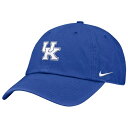 ナイキ レディース 帽子 アクセサリー Nike Adult Kentucky Wildcats Game Royal Club Adjustable Hat ...