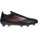アディダス メンズ サッカー スポーツ adidas F50 Elite Laceless FG Soccer Cleats Black/Red