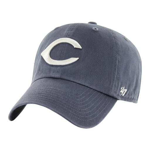 フォーティーセブン レディース 帽子 アクセサリー '47 Adult Cincinnati Reds Navy Clean Up Adjustable Hat - フォーティーセブン レディース 帽子 アクセサリー '47 Adult Cincinnati Reds Navy Clean Up Adjustable Hat -