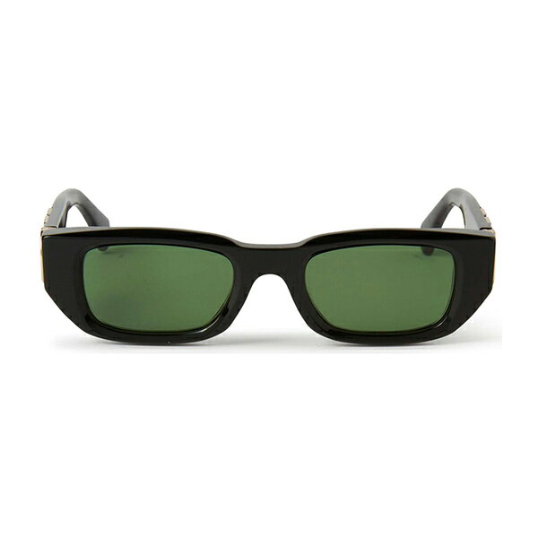 オフホワイト レディース サングラス＆アイウェア アクセサリー Oeri124 Fillmore 1055 Black Green Sunglasses 1055 black green