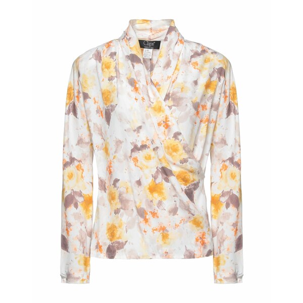 【送料無料】 クリップス レディース Tシャツ トップス Tops White
