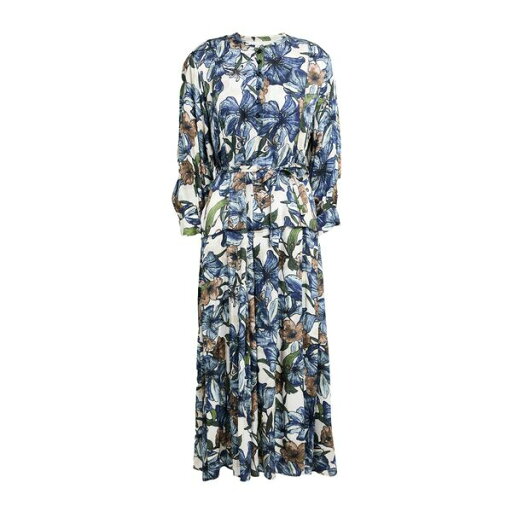 【送料無料】 ハイ レディース ワンピース トップス Midi dresses Blue 【送料無料】 ハイ レディース ワンピース トップス Midi dresses Blue