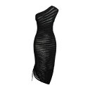 【送料無料】 アラ レディース ワンピース トップス Midi dresses Black