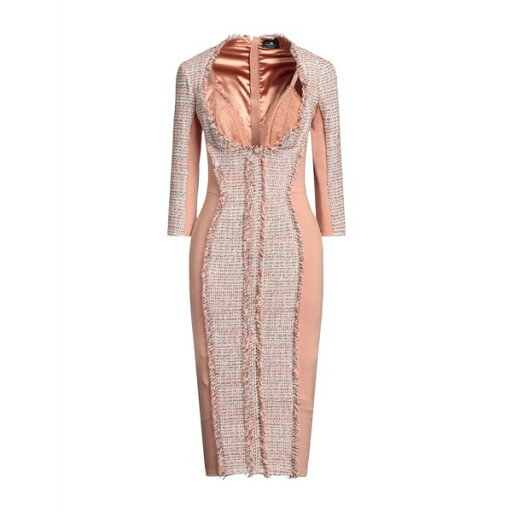 【送料無料】 エリザベスフランキ レディース ワンピース トップス Midi dresses Pink 【送料無料】 エリザベスフランキ レディース ワンピース トップス Midi dresses Pink