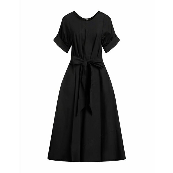 【送料無料】 アスペジ レディース ワンピース トップス Midi dresses Black