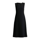 【送料無料】 ザロウ レディース ワンピース トップス Midi dresses Black