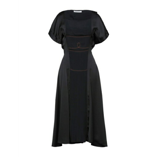 【送料無料】 セドリックシャルリエ レディース ワンピース トップス Midi dresses Black 【送料無料】 セドリックシャルリエ レディース ワンピース トップス Midi dresses Black