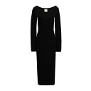 【送料無料】 カイト レディース ワンピース トップス Midi dresses Black