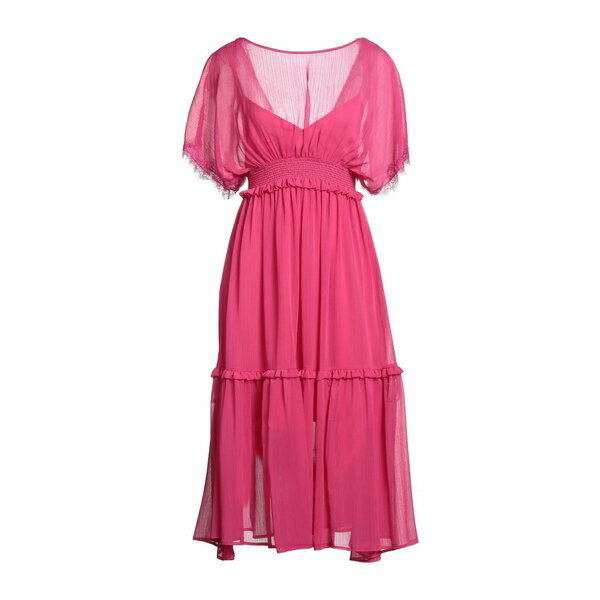 【送料無料】 マニラグレース レディース ワンピース トップス Midi dresses Pink