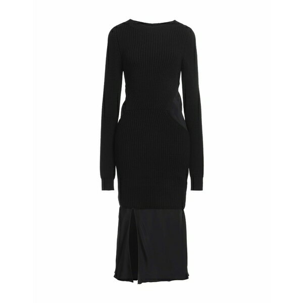 【送料無料】 ヌメロ ヴェントゥーノ レディース ワンピース トップス Midi dresses Black