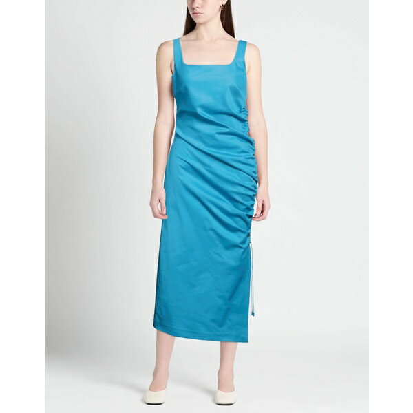 【送料無料】 スポーツマックス レディース ワンピース トップス Midi dresses Azure