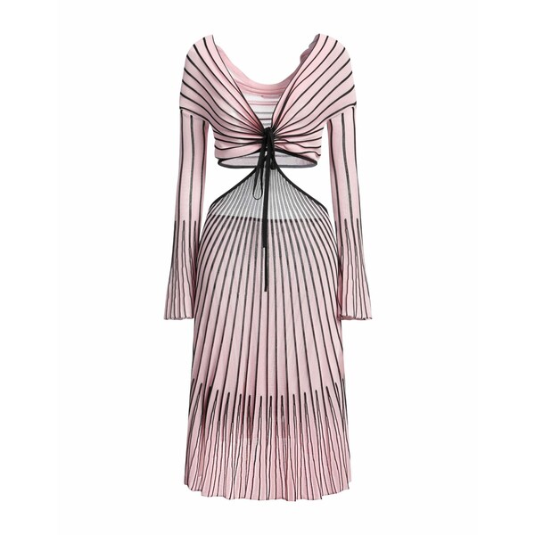 【送料無料】 エムエスジイエム レディース ワンピース トップス Midi dresses Pink